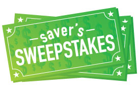 Saver's Sweepstakes logo